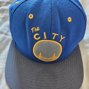 Golden State Warriors Mitchell & Ness Snapback Hat - "The City"